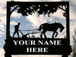 Farm Sign - Your Name Here
